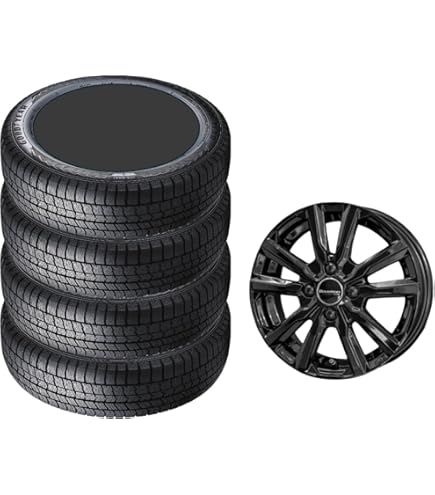 Amazon | 【スタッドレスタイヤ・アルミホイール4本セット】 GOODYEAR